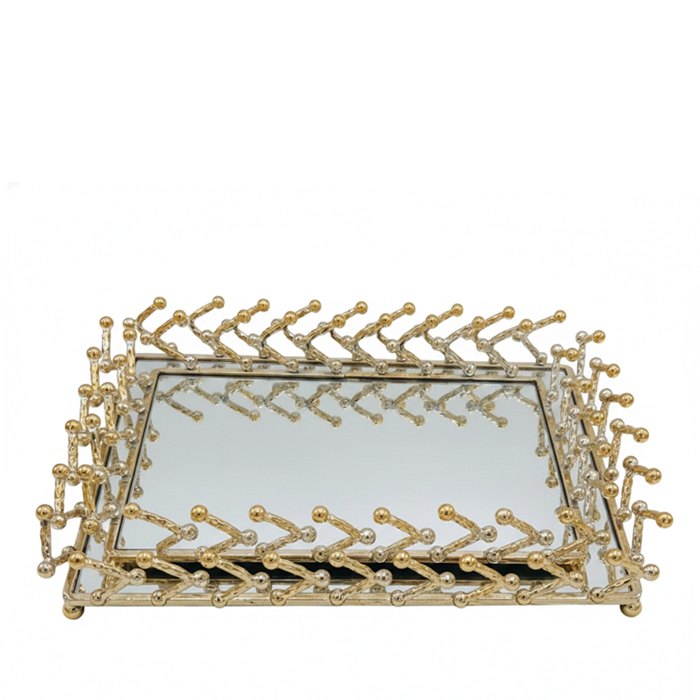 Set ton 2 Diskos Metallikos/Gyalinos Orthognios 36x26x5cm DWOA1017 Espiel