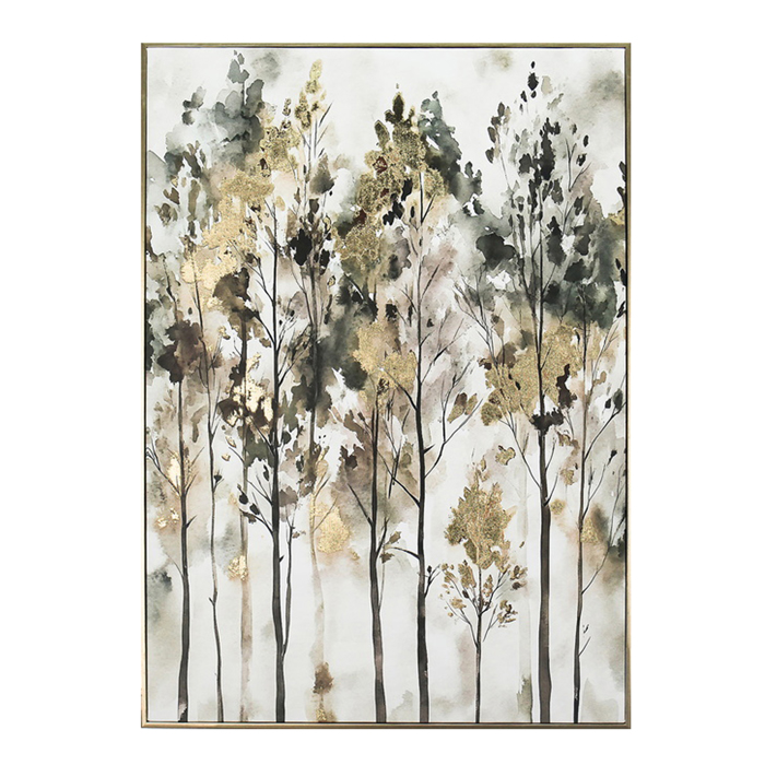 Pinakas Kambas Poluxromos me Xruses Leptomereies 50x3x70cm FAL485 Espiel