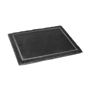Πλατώ Σερβιρίσματος από Πέτρα με Αυλάκι 32x27cm FAV109 Espiel
