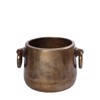 Sampaniera Alouminiou Bronze me Labes 26x20x17cm FLA316 Espiel