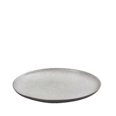 Πιάτο Ρηχό ''ETNA OFF WHITE'' Stoneware Γκρι Φ28x3cm FRL202K4 Espiel