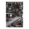 Pagdoxeio me Podi Anoxeidoto Asimi F30x23cm GET106 Espiel