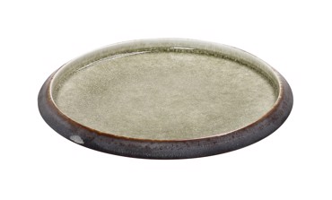 ΠΙΑΤΟ ΦΡΟΥΤΟΥ STONEWARE ΚΑΦΕ/ΠΡΑΣΙΝΟ Φ21Χ3cm GMT111 ESPIEL
