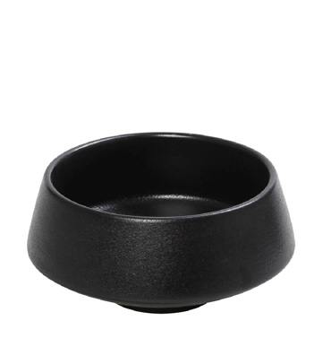 Μπωλ Σερβιρίσματος ''MIANMAR'' Stoneware Μαύρο Φ13.5x7.5cm GMT204K2 Espiel