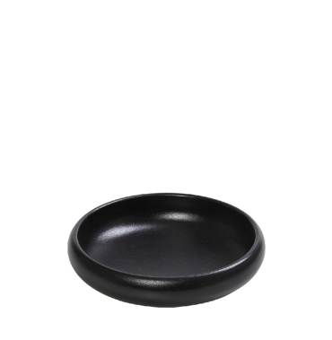 ΠΙΑΤΑΚΙ ΓΛΥΚΟΥ STONEWARE ΜΑΥΡΟ Φ9.8x3.4cm GMT208K6 ESPIEL