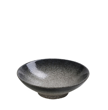 Πιάτο Βαθύ 'KENYA' Stoneware Σκούρο Γκρί Φ15.1x5.2cm GMT210K4 Espiel
