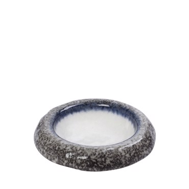 Μπωλ από Stoneware ''FUSION'' Λευκό/Γκρι Φ15.8x4.8cm GMT302K4 Espiel