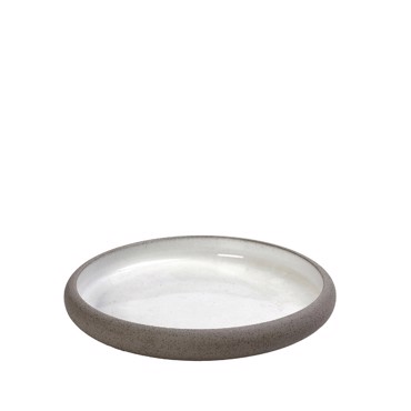 Πιάτο Ρηχό ''SANDY WHITE'' Stoneware Λευκό Φ15.2x4cm GMT415K2 Espiel