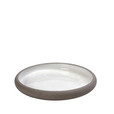 Πιάτο Ρηχό ''SANDY WHITE'' Stoneware Λευκό Φ20.3x5cm GMT416K2 Espiel