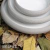 Piato Rixo ''SANDY WHITE'' Stoneware Lefko F20.3x5cm GMT416K2 Espiel