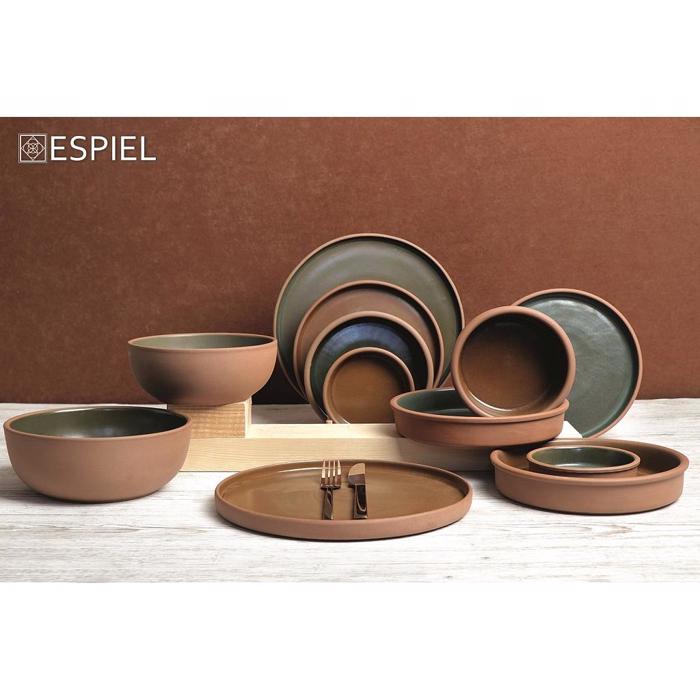 Bol Koup AIDA Stoneware Prasino F18x7cm HEV101K6 Espiel
