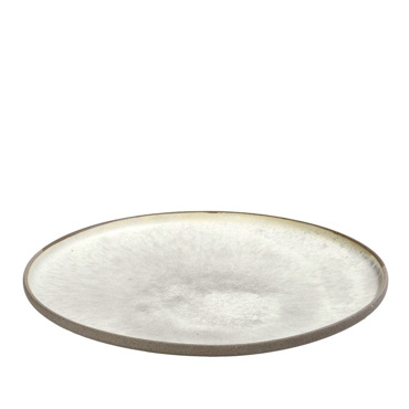 Πιάτο Ρηχό ''SPIRIT'' Stoneware Μπεζ Nordic/Step Φ27x3.5cm NIC702K2 Espiel