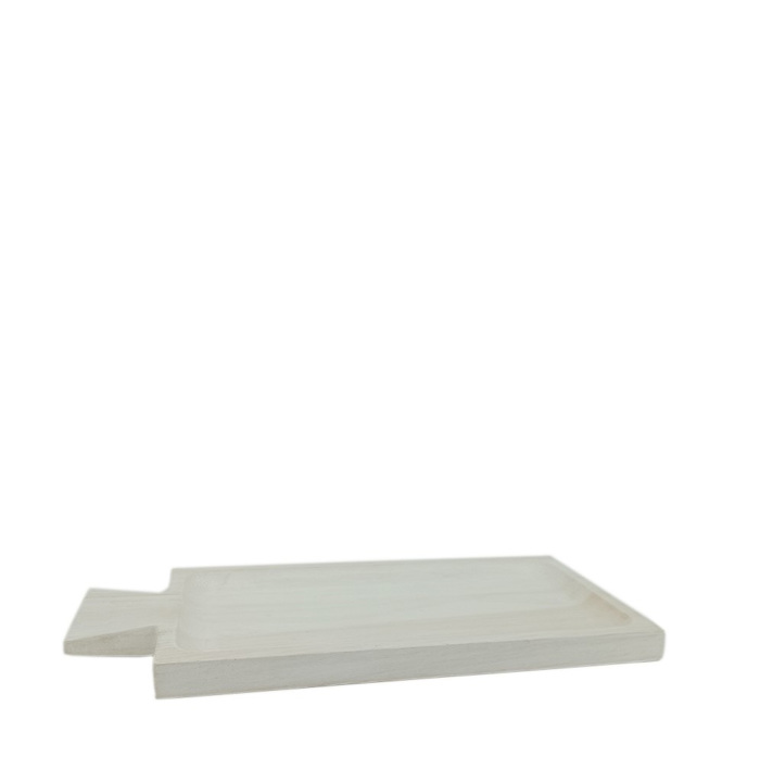 Plato Serbirismatos Xulino Lefko 50.8x23x3.2cm PIK102 Espiel