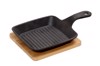 Espiel Tignaki Tetr. Cast-Iron Mavro 24X16X5ek me Basi B SAG103