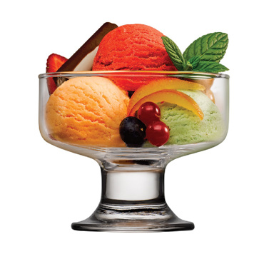 Μπωλ Παγωτού 'Ice Ville' Γυάλινο 265ml SP41016G6 Espiel