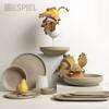 Piato Bathu Nordic ''NOAH'' Bez Stoneware F23.5x5.4cm TAP103K2 Espiel