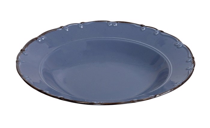Liana Piato Bathu Porselanis Glazio me Kafe Rim 23ek TLZ104K6 Espiel