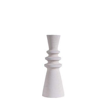 Βάζο Κεραμικό Λευκό Φ11.5x28.5cm TOF310K2 Espiel