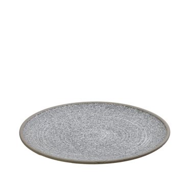 Πιάτο Ρηχό ''CORSICA'' Stoneware Γκρι Φ26.3x2cm VRA102K4 Espiel