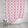 Estia Kourtina Baniou Adiabroxi Poluesteriki 180X200cm Flower Life Pink 02-11802