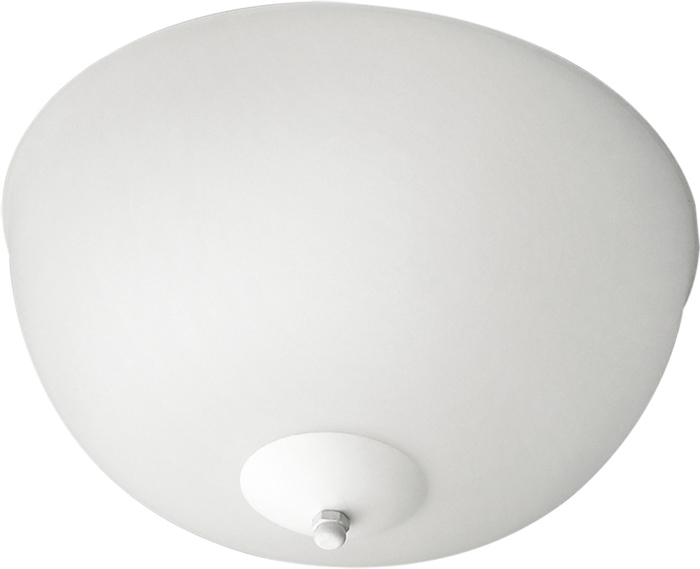 Heronia 2Foti Plafoniera Orofis Plastiko SFERA/30 PLAFON  Lefko E27 30X15cm 35-00012
