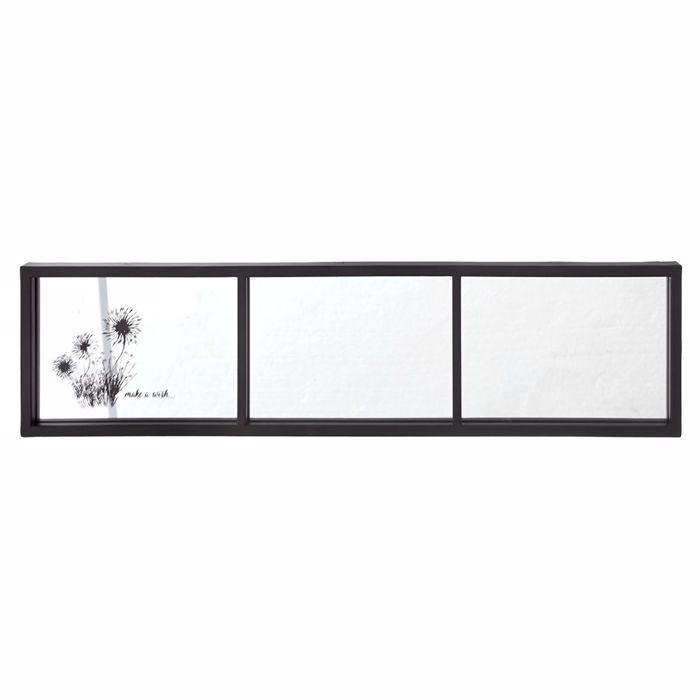 ILIADIS MAuROS METALLIKOS KAThREFTIS 60X15cm 77587