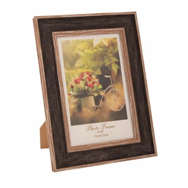 Iliadis Κορνίζα Ξύλινη Σκούρη Καφέ 10x15cm 84517