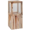 Iliadis Fanari Dapedou Xulino Anoixto Kafe 14.5x14.5x31.5cm 89290