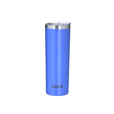 Click Θερμός Μεταλλικός Μπλε 450ml Φ7x22cm 6-60-624-0022