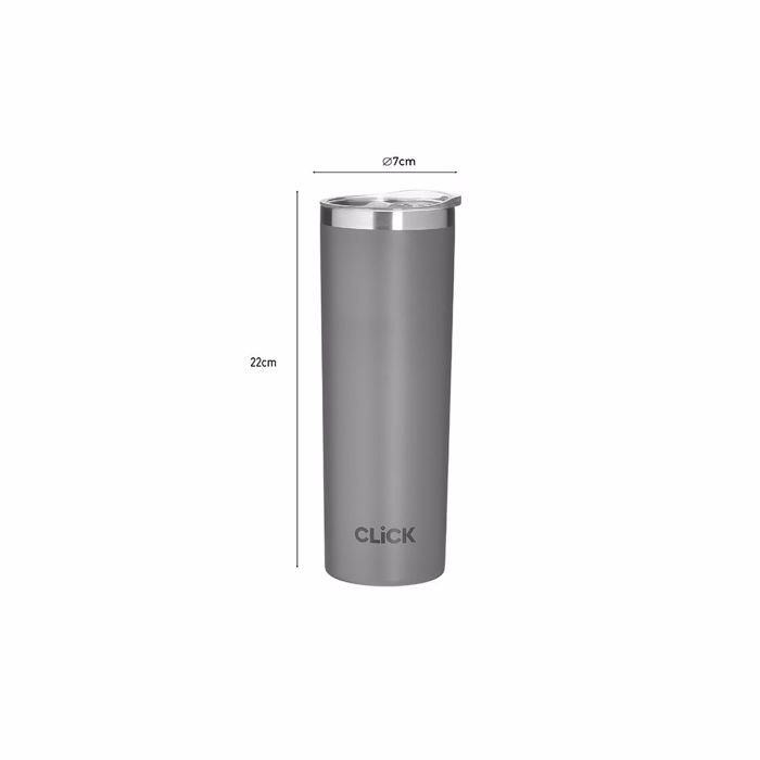 Click Thermos Metallikos Ggri 450ml F7x22cm 6-60-624-0024