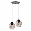 Inlight Difoto Fotistiko Orofis Mavro me Fime E27 F35X90cm 4474-2 Rozeta