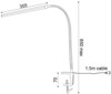 ACA Epitrapezio Fotistiko Metalliko 'Delgado' Asimi LED 4000K 35,5X85cm 16055LEDNSC