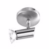 Inlight Monofoto Spot Metalliko GU10 Nikel Mat F8X7cm 9075-1