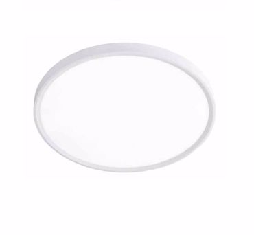Inlight Πλαφονιέρα οροφής LED 18W 3CCT (by switch on base) σε λευκή απόχρωση Φ23x2.5cm (42036-E-White)