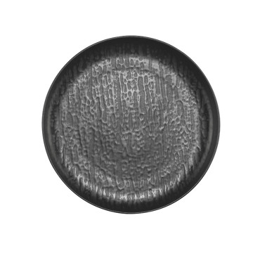 Capri Πιάτο Φρούτου Πορσελάνης 19cm Μαύρο MD-451/SHALE KXNPMOD19451