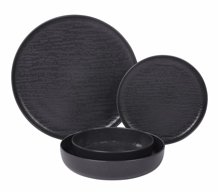 Capri Piato Bathu Porselanis 20cm Mavro MD-451/SHALE KXNPMOD20451
