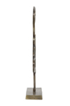 l'arte Epitrapezio Diakosmitiko 'Brace' Metalliko Antike Xruso 24x8x43cm