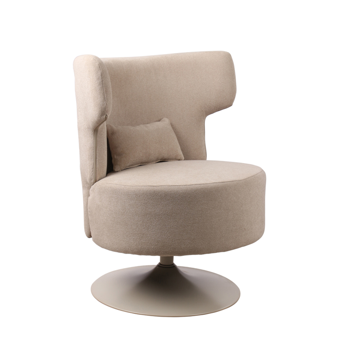 Liberta - Maison CANVAS Poluthrona Beige Peristrefomeni 72x68x86cm 01-3655