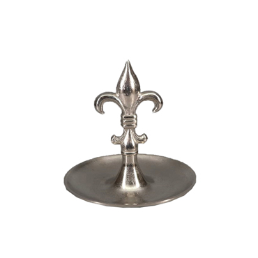 Liberta - Maison FLEUR DE Ορντεβιέρα 23x23x23cm Αλουμίνιο Ασημί 016952