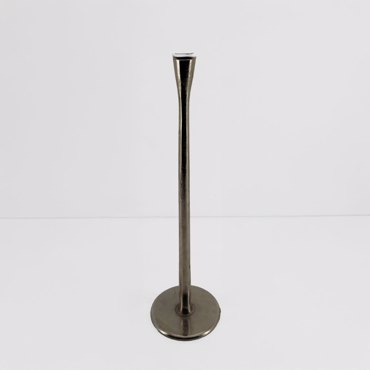 Liberta-Maison Stella Κηροπήγιο 13x13x48cm Αλουμίνιο Ασημί 017603