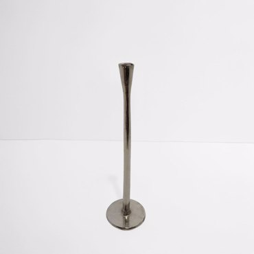 Liberta-Maison Stella Κηροπήγιο 11x11x42cm Αλουμίνιο Ασημί 017604