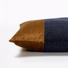 Liberta - Maison GLAM Diakosmitiko Maxilari Beloudino/Polyester Ble/Xruso 45x45cm 018876