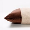Liberta - Maison GLAM Diakosmitiko Maxilari ufasmatino/Polyester Rusty Red/Mpez 45x45cm 018880