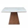 Liberta-Maison Totem Trapezi Karudi Lefko Me Opsi Marmarou 120x120x76cm 02-0620