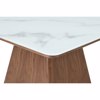 Liberta-Maison Totem Trapezi Karudi Lefko Me Opsi Marmarou 120x120x76cm 02-0620
