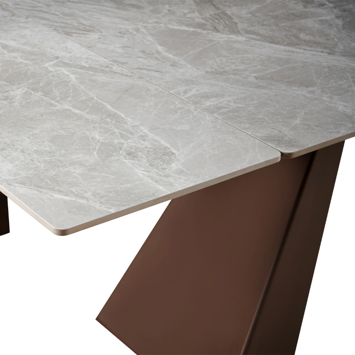 Liberta-Maison Bruno Trapezi Epekteinomeno-i Ggri Latte 160x90x75cm 02-0689