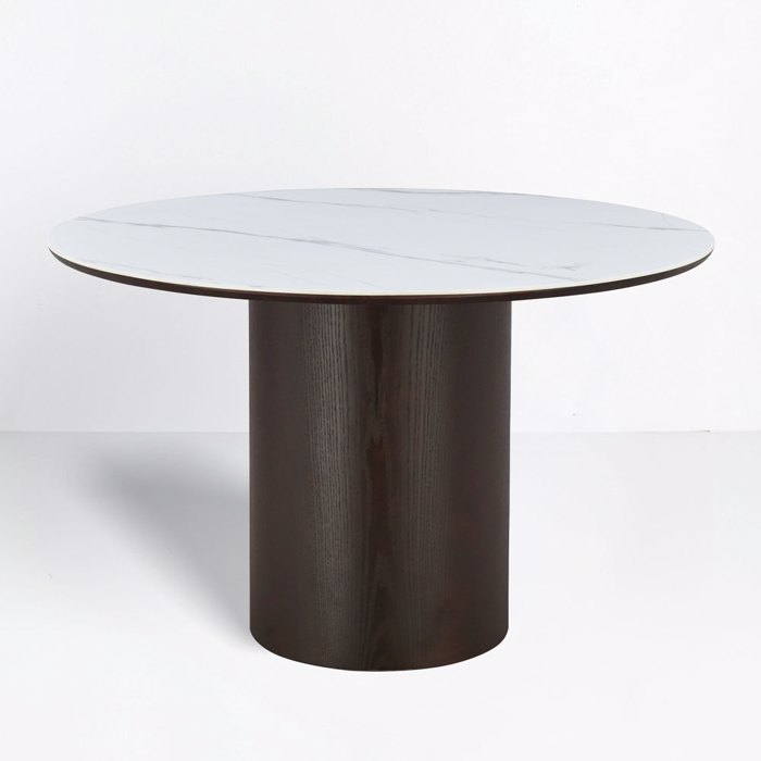 Liberta-Maison Amaro Trapezi Kafe Bitter Lefko Me Opsi Marmarou 120x120x75cm 02-0691