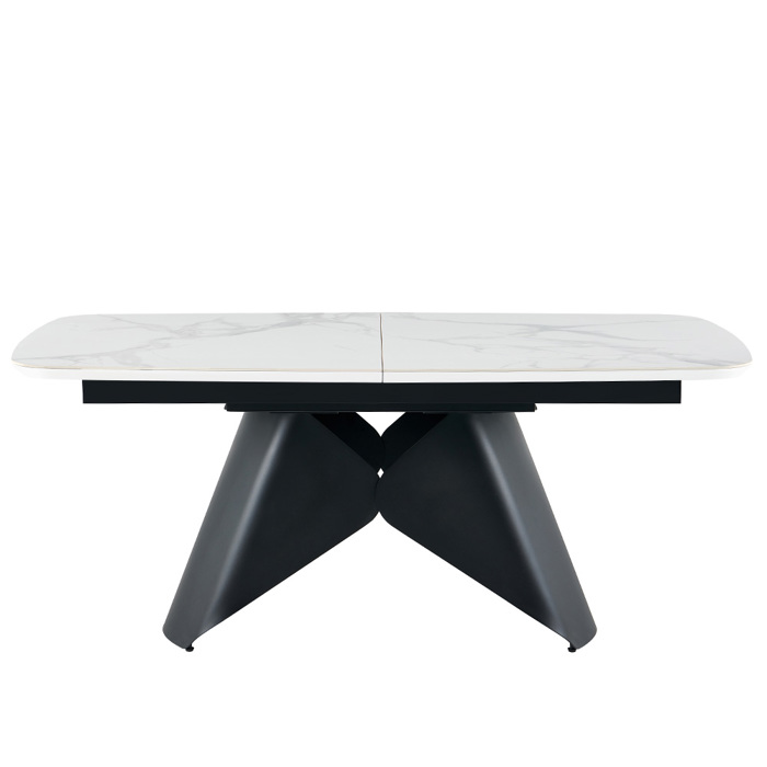 Liberta-Maison Nexus Trapezi Epekteinomeno-i Aspro Me Opsi Marmarou 180x90x76cm 02-0719