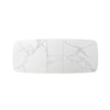 Liberta-Maison Nexus Trapezi Epekteinomeno-i Aspro Me Opsi Marmarou 180x90x76cm 02-0719