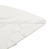 Liberta-Maison Nexus Trapezi Epekteinomeno-i Aspro Me Opsi Marmarou 180x90x76cm 02-0719